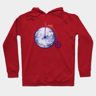 Vintage World Bicycle Traveler Hoodie